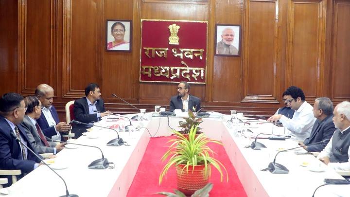 राजभवन में विकसित भारत अभियान @2047 की तैयारियों की समीक्षा हुई